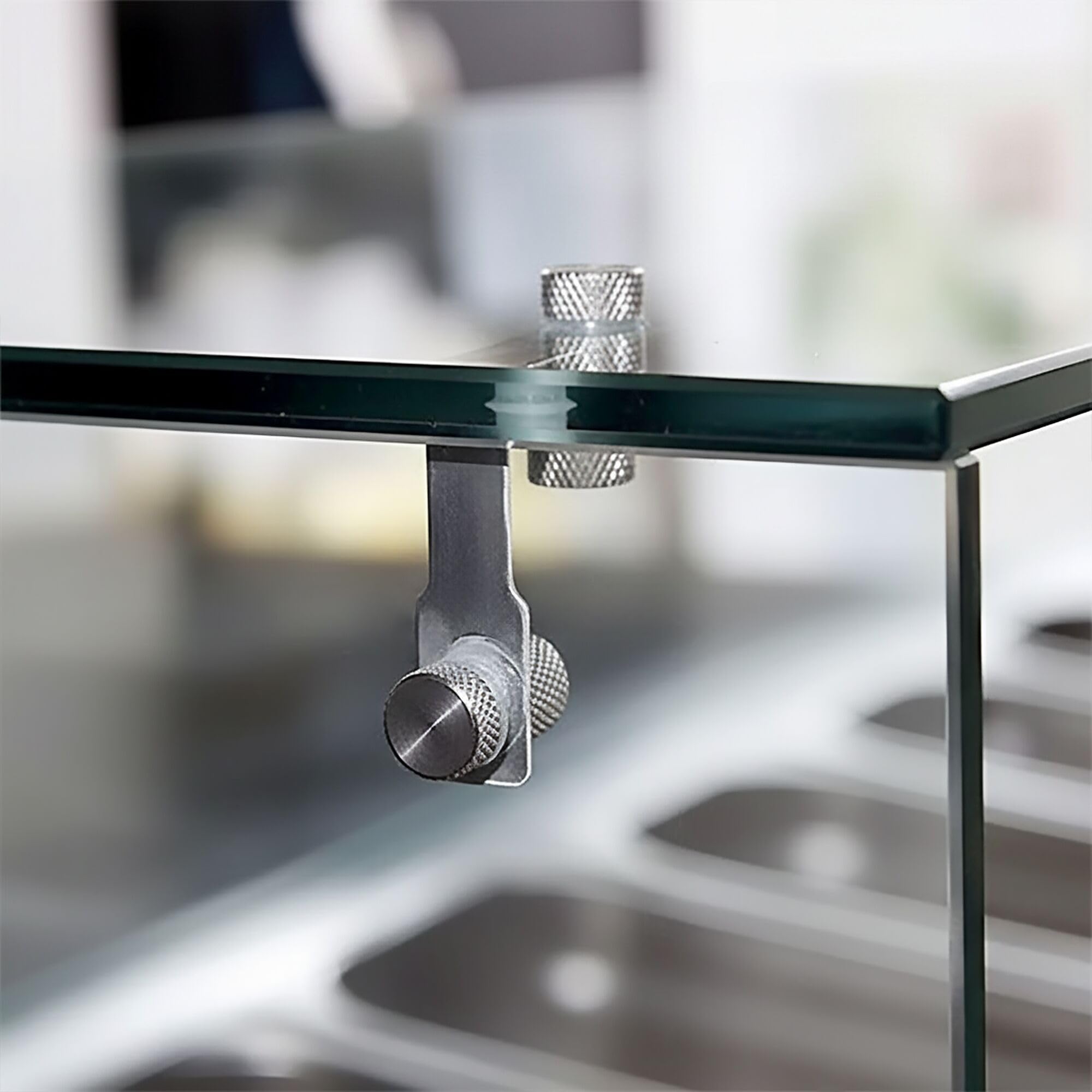 GGM Gastro Kühlaufsatzvitrine PREMIUM 1200x335mm 5x GN 1/4 | Robuste Edelstahlkonstruktion, präzise digitale Steuerung, einfache Reinigung, ideal für den professionellen Dauereinsatz