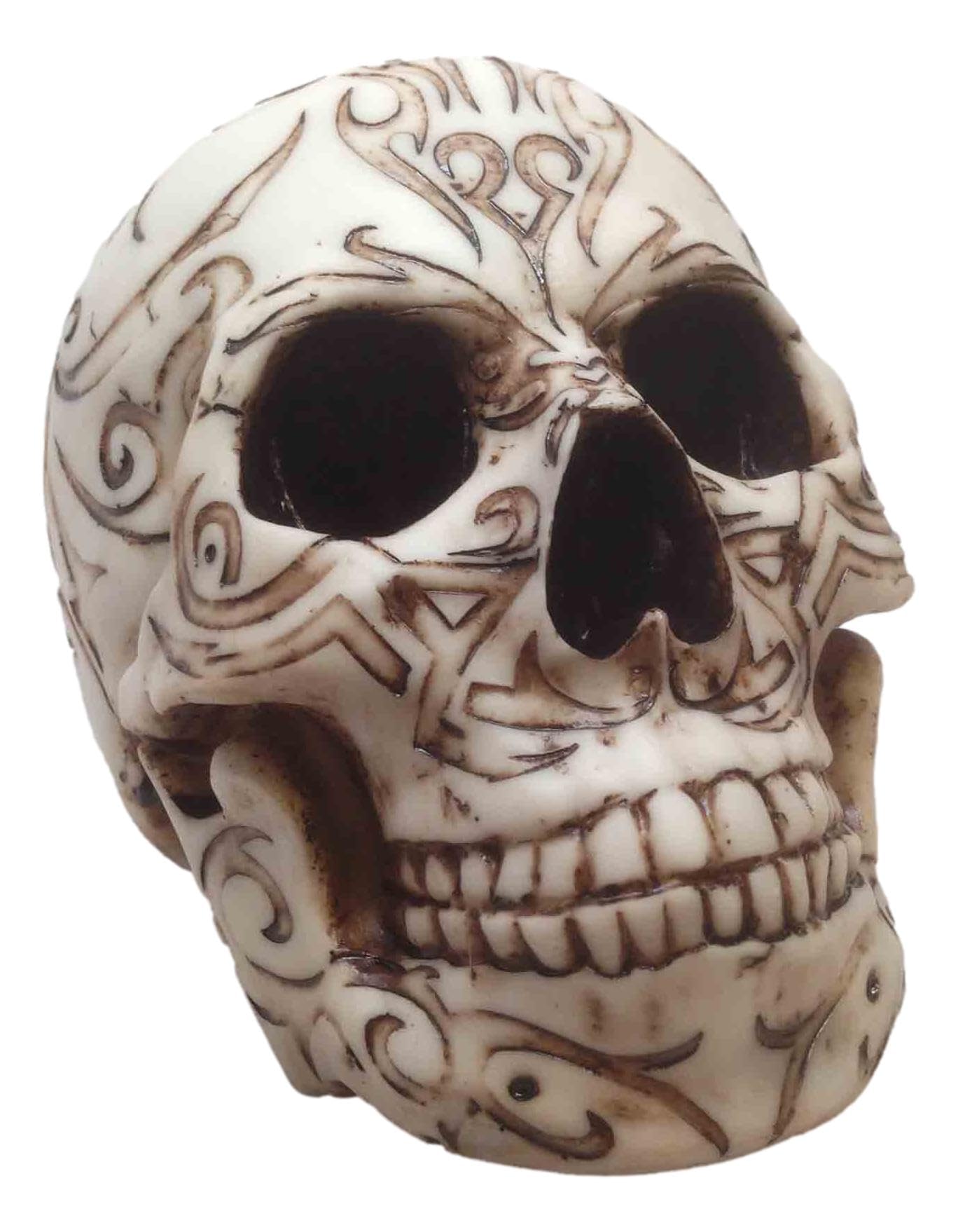 Fini la déco banale : crâne tribal homosapien pour un style Halloween unique
