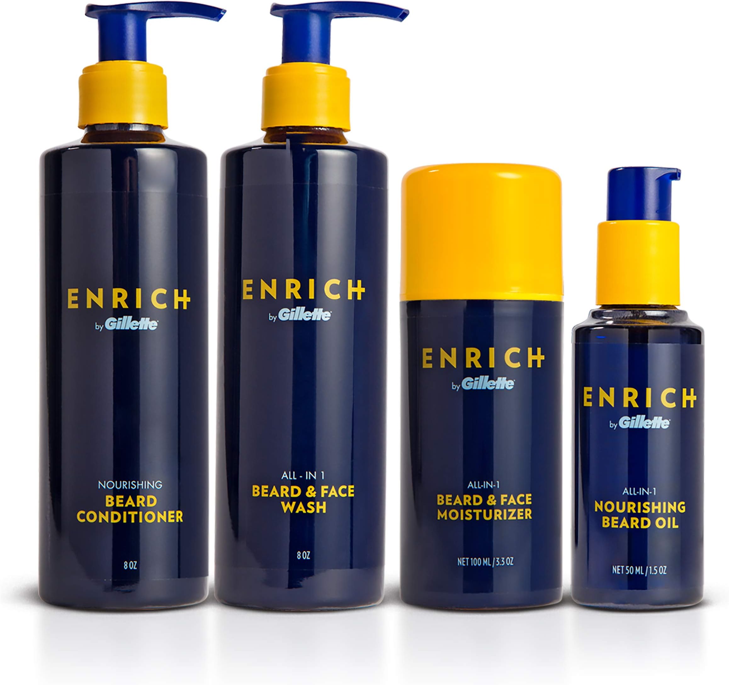 Enrich Beard & Face Care Starter Kit for Men