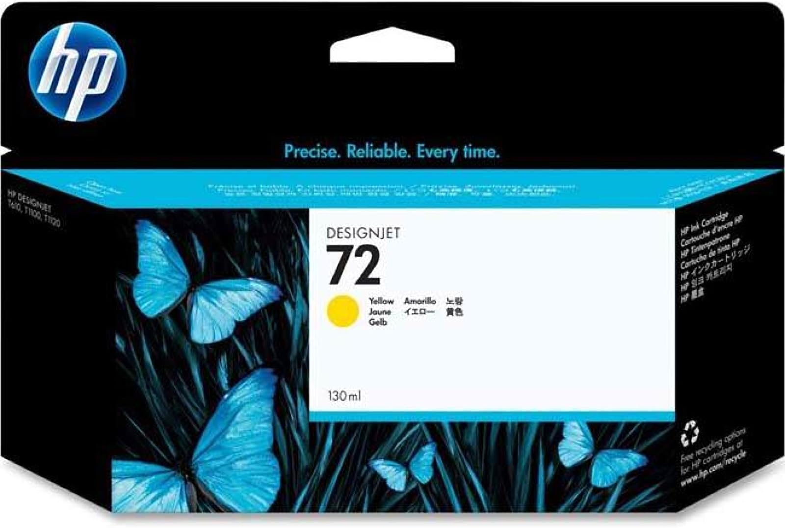 HP Refresh Cartridges Original Ink Cartridge Replacement C9373A (Yellow)