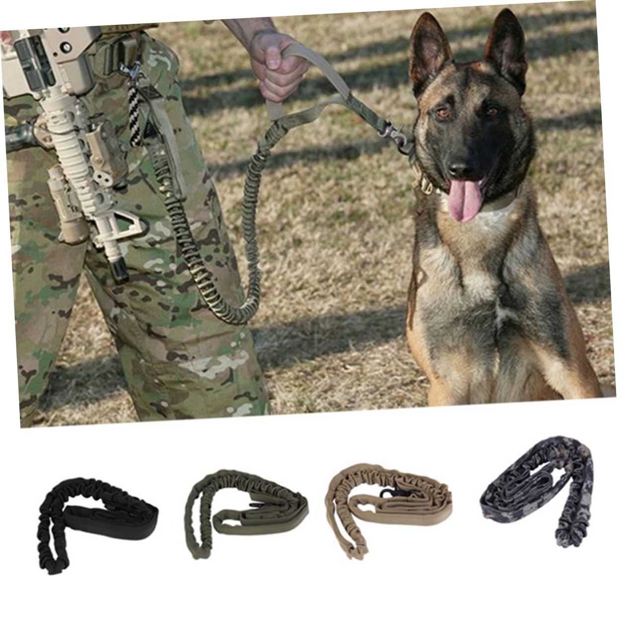 Kisangel 3piezas Correa Ajustable De Nylon Elástica para Perros Correa De Entrenamiento Resistente y para Paseos y Actividades