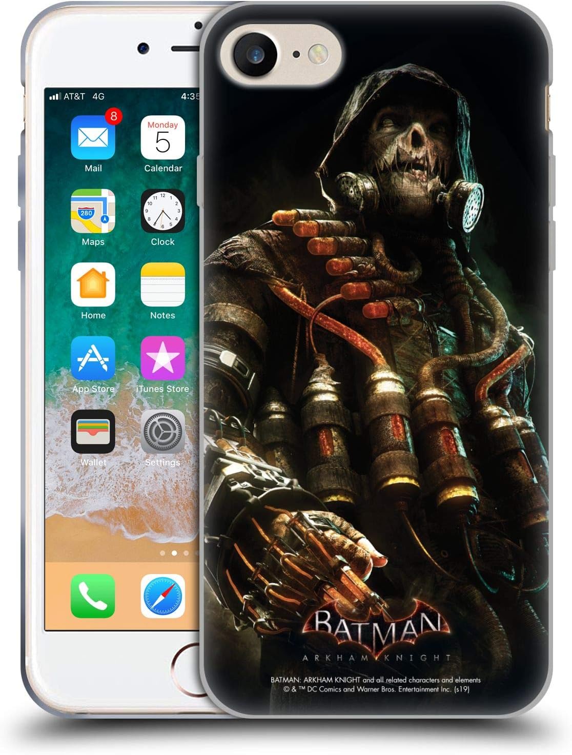 Head Case Designs Officially Licensed Batman Arkham Knight Batman Characters Gel Case [Military Grade Protection] Compatible with Apple iPhone 11