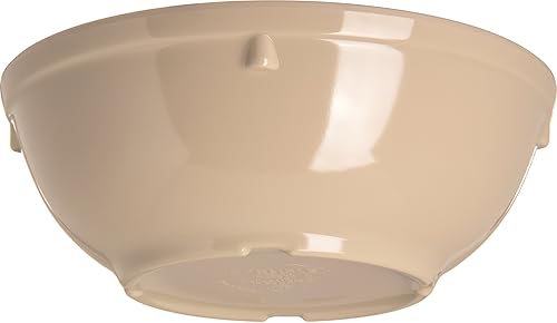 Miniatura 2 de Carlisle FoodService Products Dallas Ware Nappie Bowl, Heavy Duty Melamine Dish for Serving, 16 Oz, 1 Count, Tan