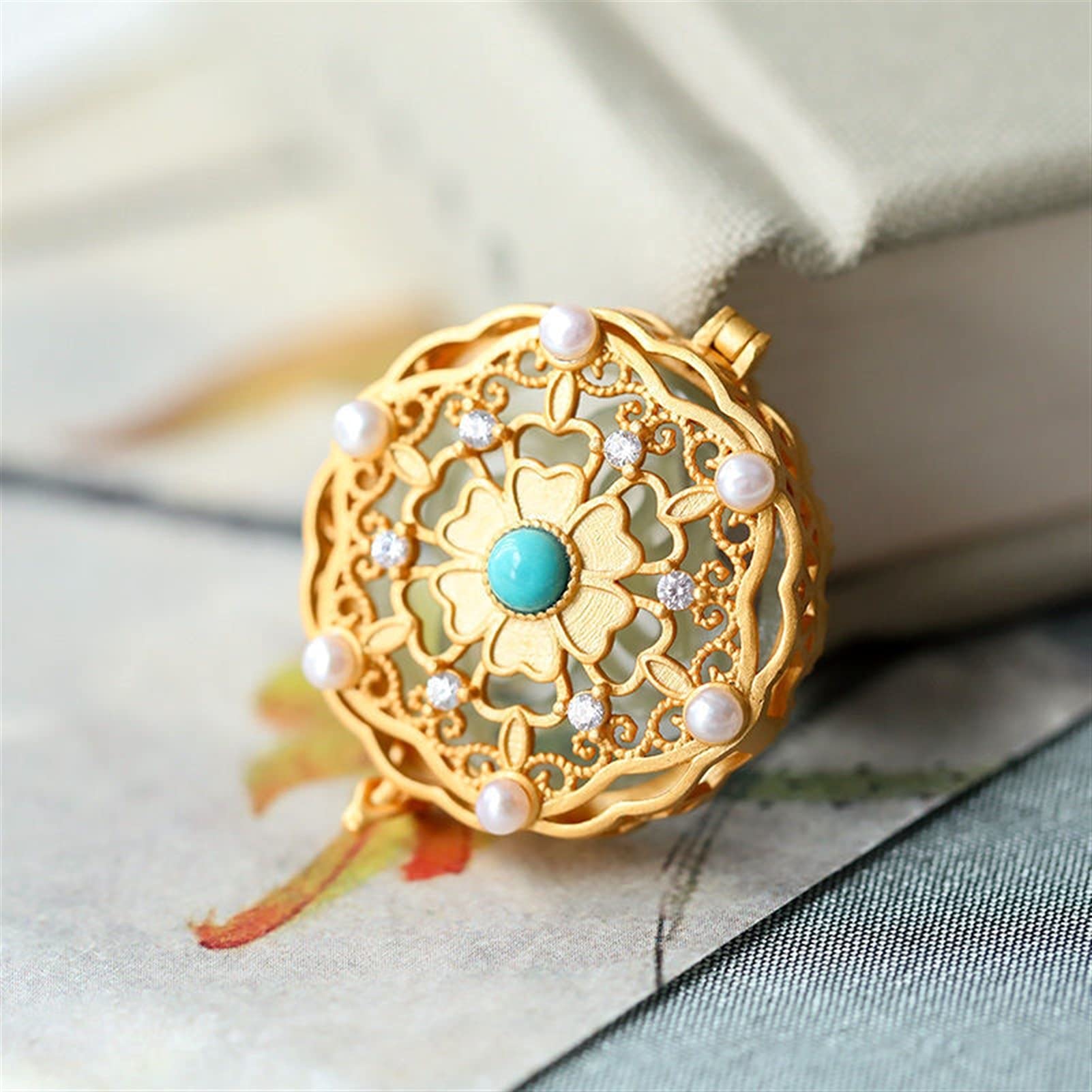 和田玉原石 割引 花型ペンダントと木製ビーズネックレス 楽天市場