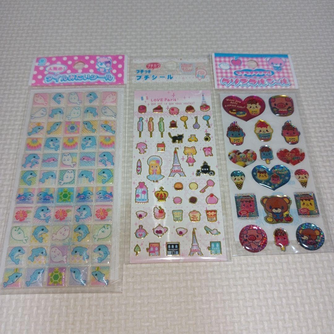 平成レトロ　ウサギ　ハムスター　イルカ　シール　サンエックス 平成レトロ サンエックス ウサギ ハムスター イルカ シール 平成レトロ