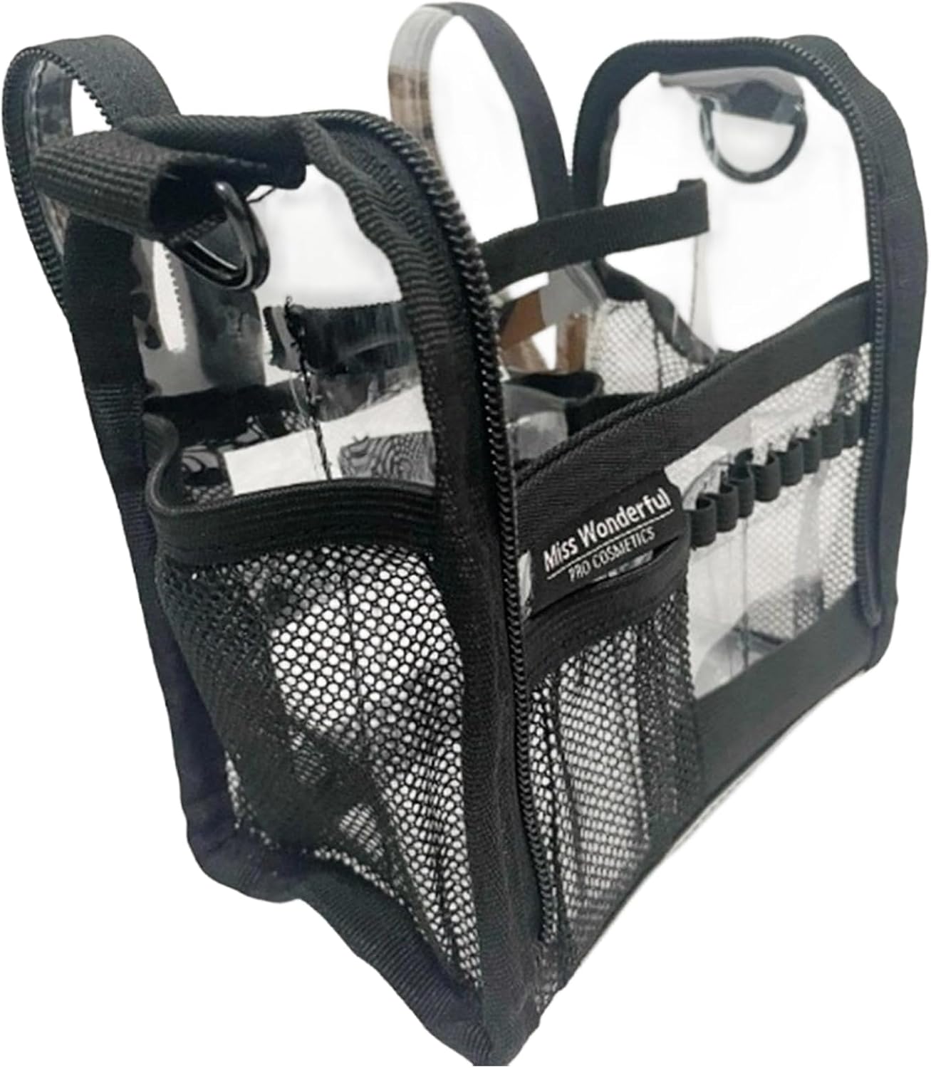 Professional Makeup Artist Lip Product and Gloss Storage Case PVC Construction Easy to Carry for Beauty Items