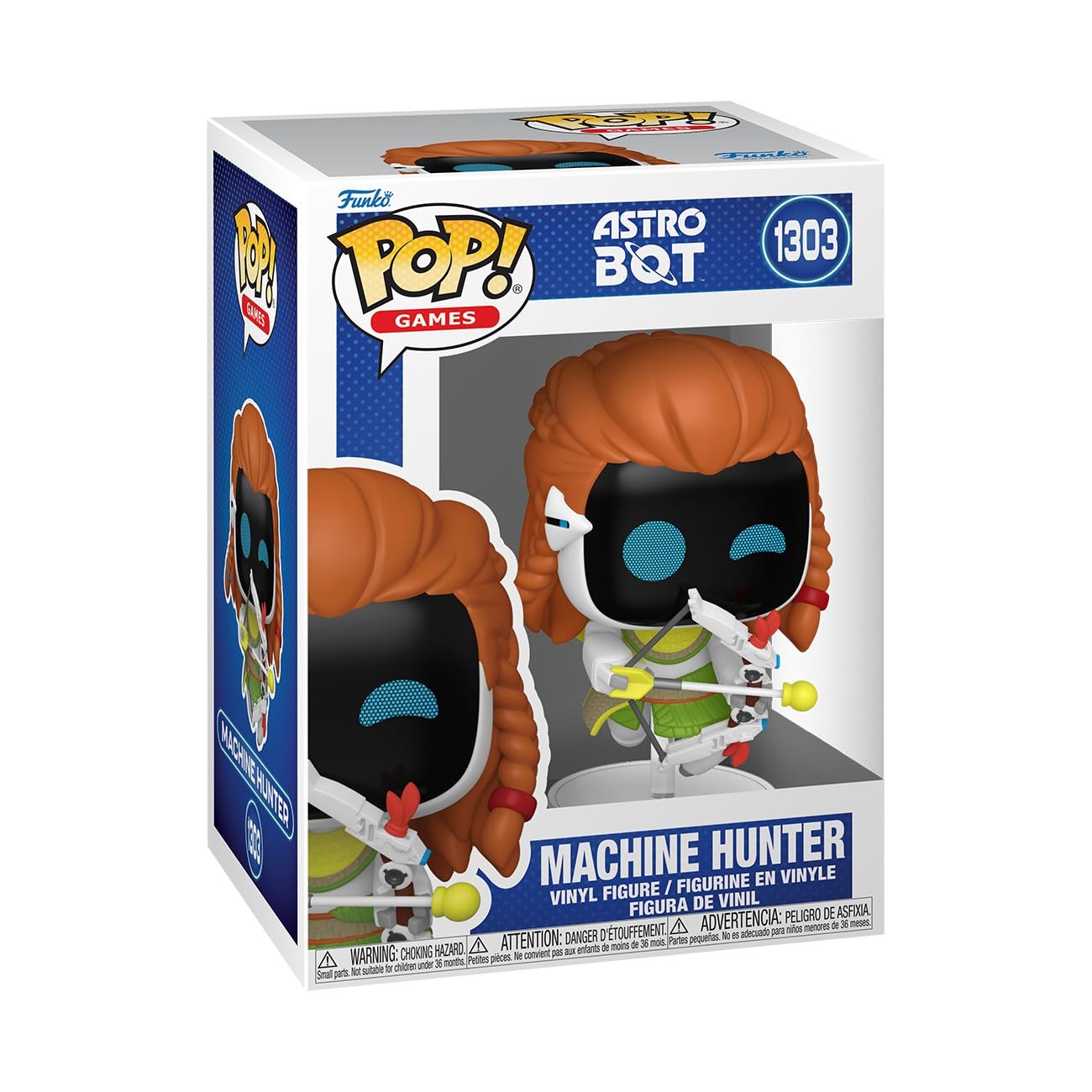 Funko POP! Games: Astro Bot - Aloy Astro Bot - Collectable Vinyl Figure - Gift Idea - Official Merchandise - Toys For Kids & Adults - Model Figure for Collectors and Display