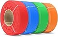 SUNLU - Matte PLA Filament Refill - 1.75mm - 4kg - 3D Printer Multi Pack - Matte PLA Filament without Spool - Compatible with Reusable Spools - Compatible with Filament