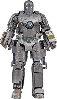 مجسم شخصية مارفل ذا انفينيتي ساجا ايرون مان مارك I (MK1) مع هول اوف ارمور 01 من زد تويز، مقاس 10 سم