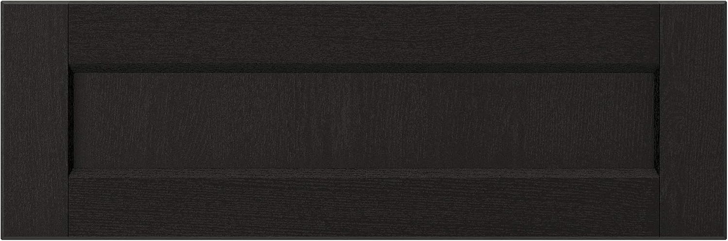 LERHYTTAN Drawer Front, Black Stain, 60x20cm