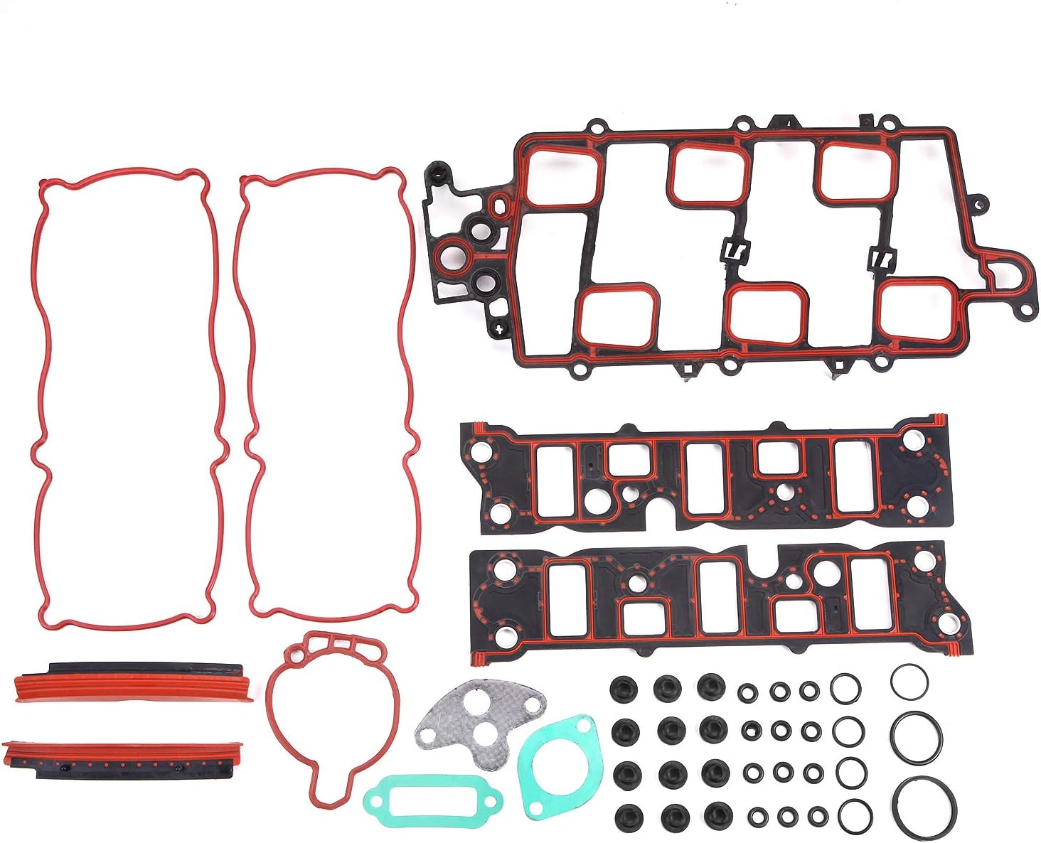 limicar intake manifold gasket set mis16203a compatible with 1997-2008 pontiac grand prix 1997-2005 buick lesabre park avenue pontiac bonneville 2005-2008 buick allure lacrosse