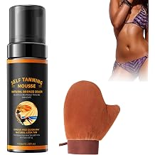 Self Tanning Mousse Self Tanning Foam Dark Self Tanning Mousse for Deep Dark Tan Self Tanning for Face and Body
