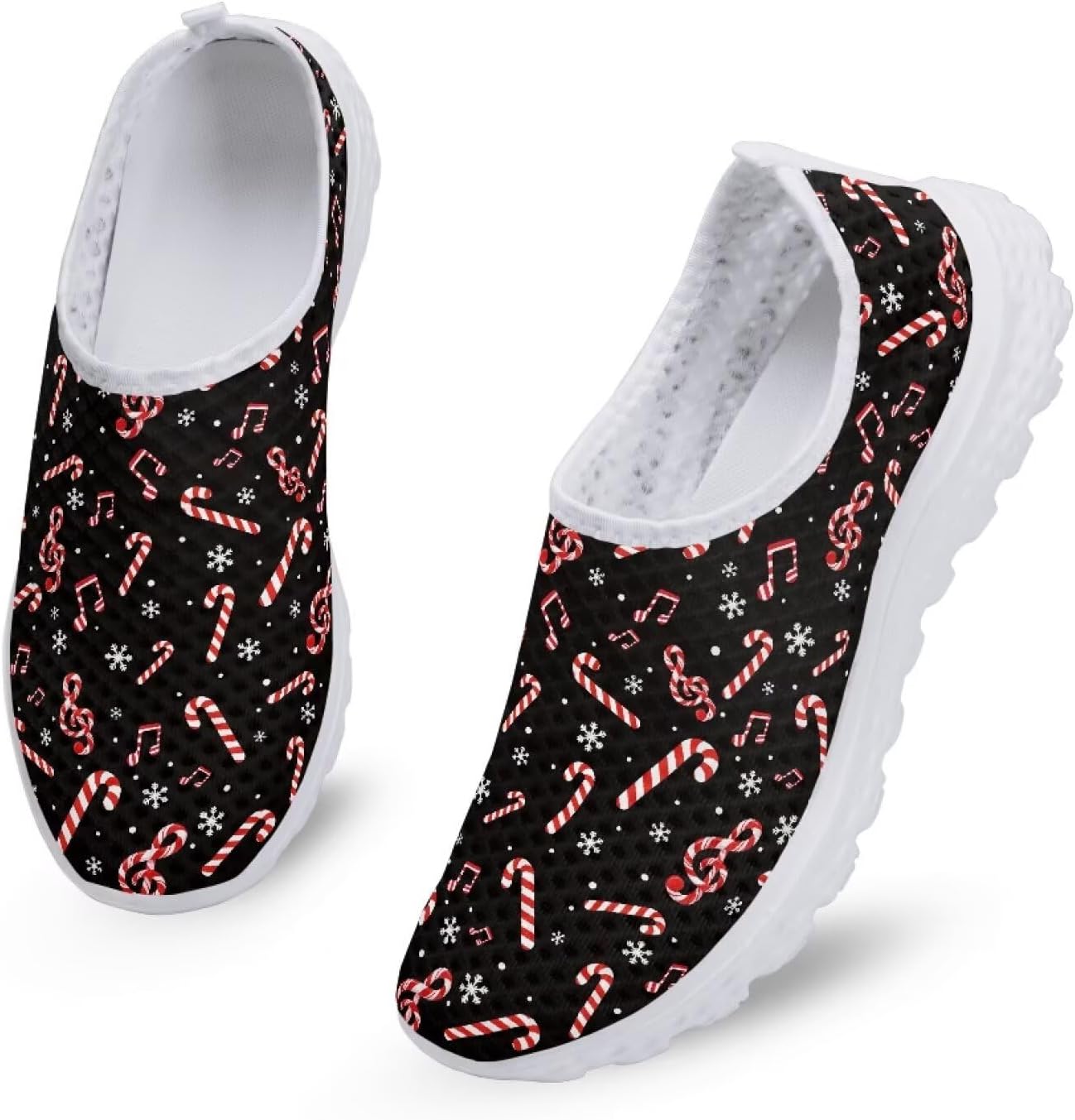 KEIAHUAN Running Shoes Womens Lightweight Athletic Running Shoes Breathable Casual Mesh Flats Sneakers