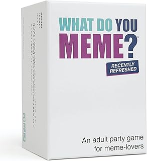 What Do You Meme? Core Game - The Hilarious Adult Party Game for Meme Lovers