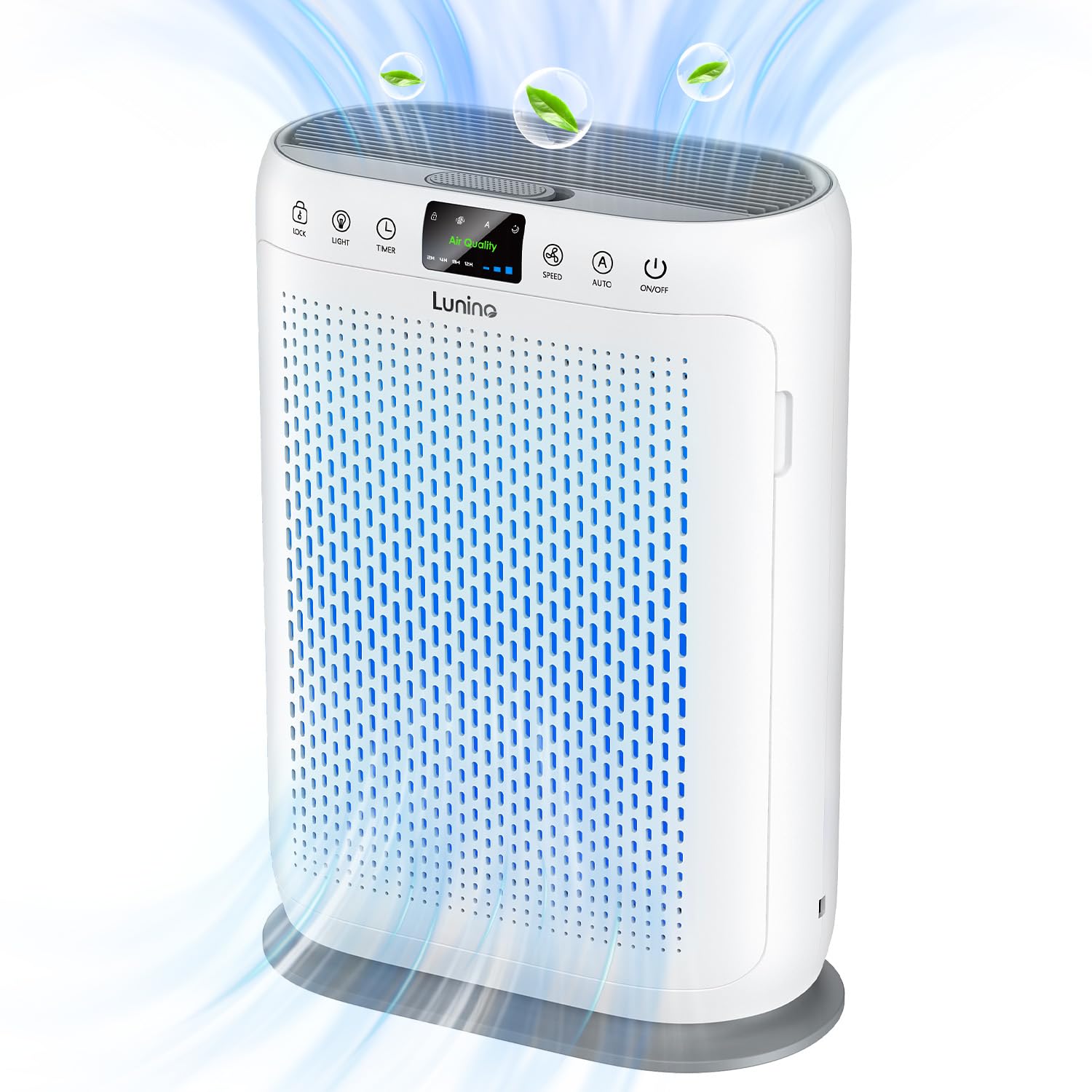 Air Purifiers for Home Large Room up to 2400sq ft LUNINO H13 HEPA Air Filter with PM 2