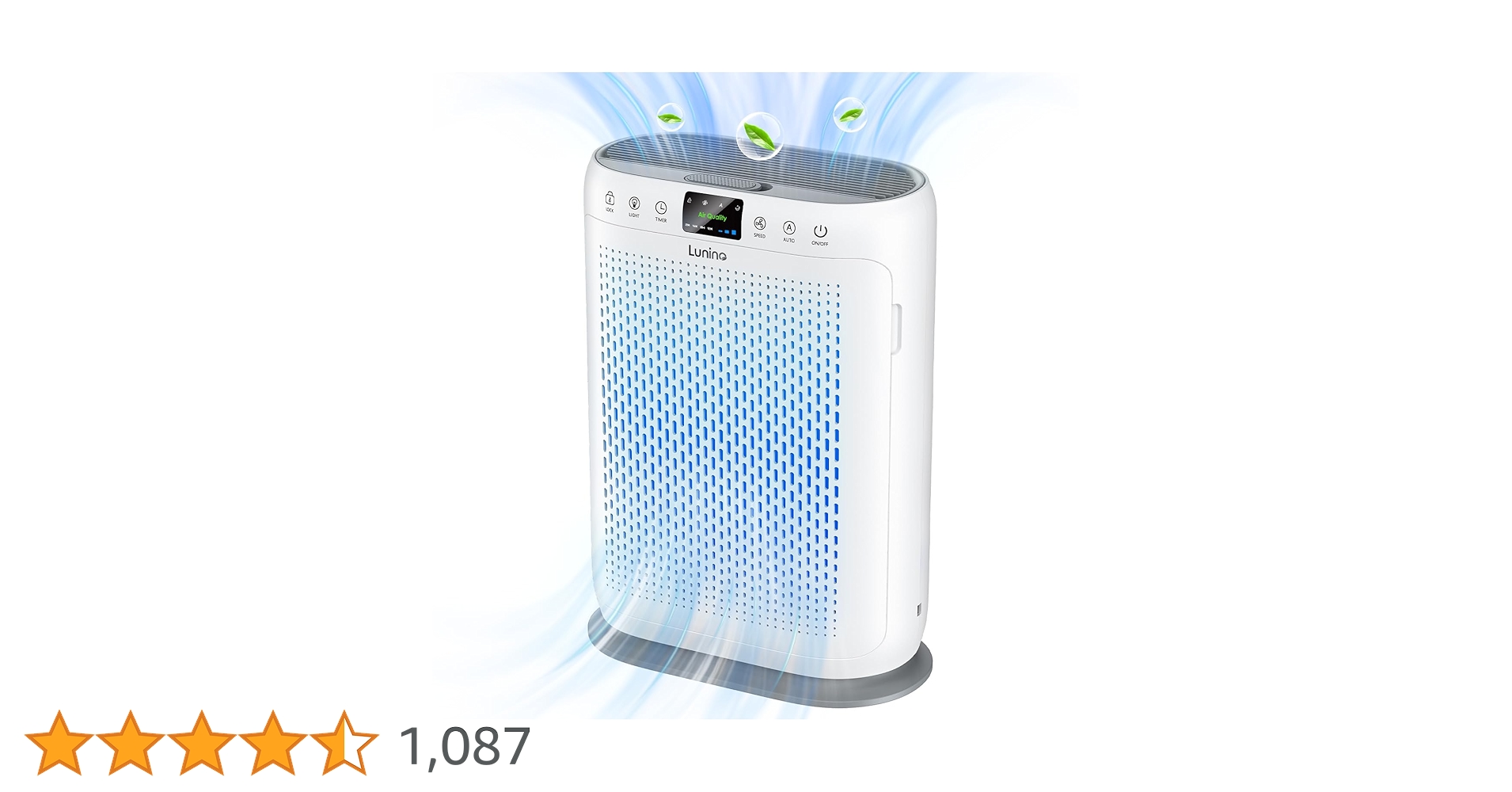 ♦︎ LUNINO 空気清浄機 E-200 花粉対策 Amazon.co.jp: LUNINO 空気清浄機 【新モデル・70畳対応