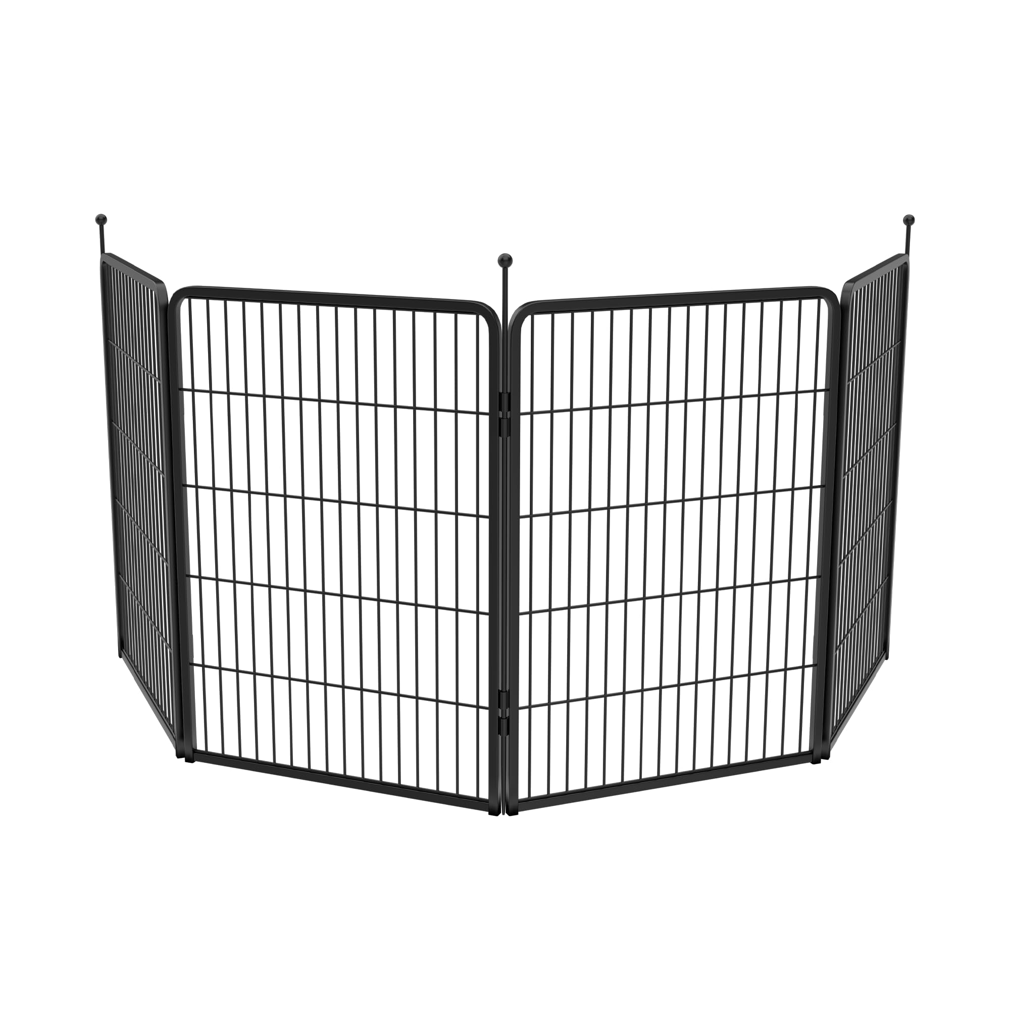 FXW Instant Unleashed Dog Playpen, Portable Pet Fence for Outdoor, RV Trips, and Camping, 40inch, 4 Panels for Medium and Large Dogs│Patented