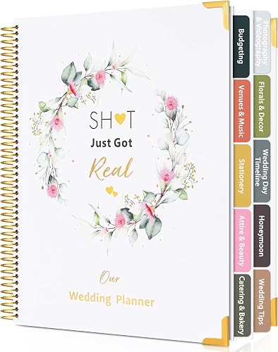 Wedding Planner Book and Organizer-196 Pages Bridal Wedding Planning Book