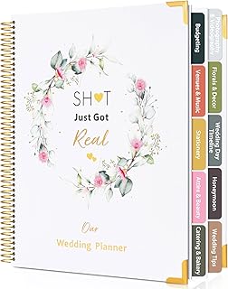 Wedding Planner Book and Organizer-184 Pages Bridal Wedding Planning Boo...