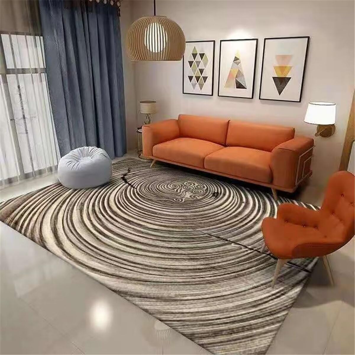 Tapis de chambre moderne et confortable pour éliminer la sensation de sol froid