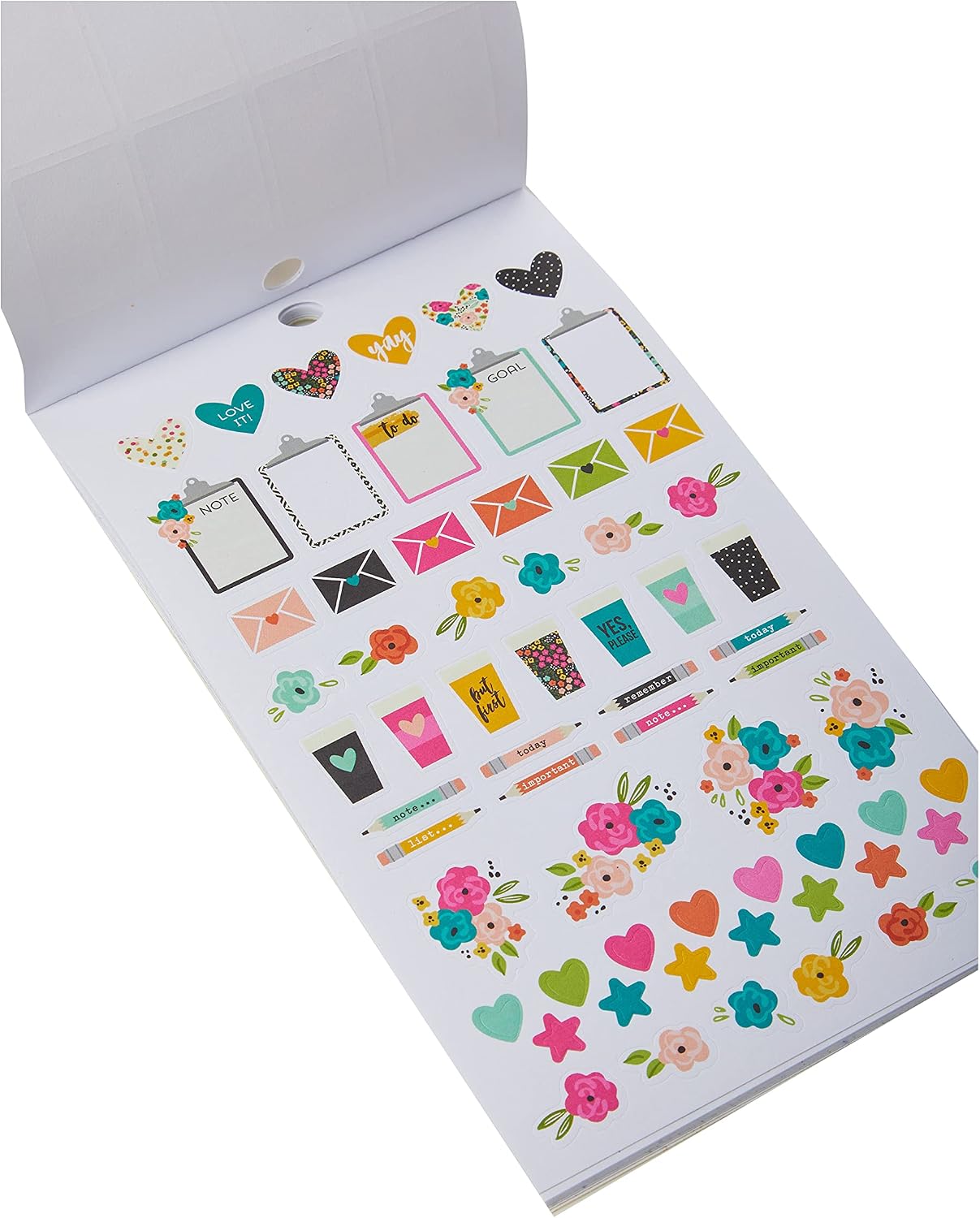 Carpe Diem Good Vibes Mini Sticker Tablet