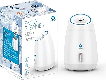 Pursonic White Facial Steamer, Face Steamer for Facial Deep