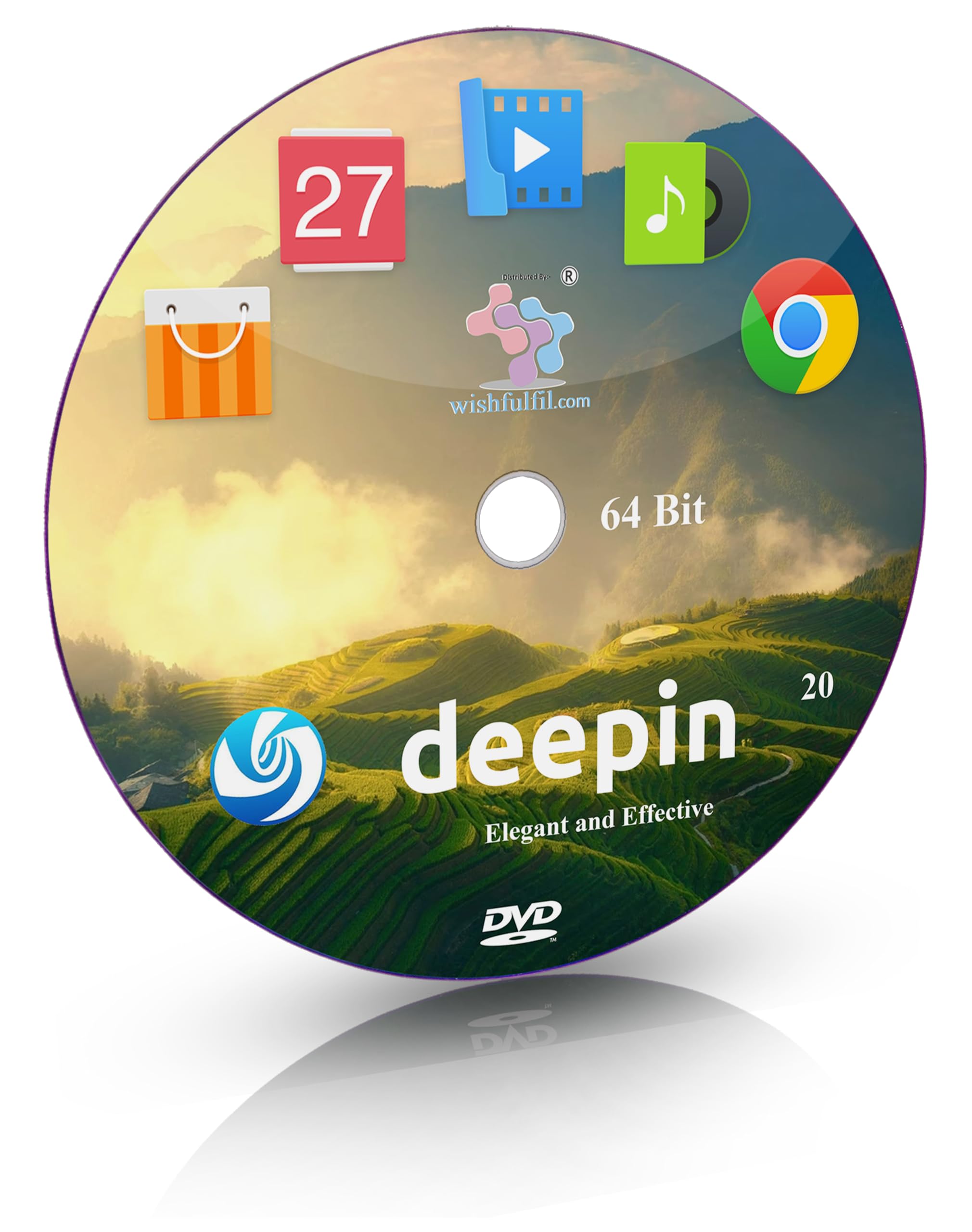 wishfulfil Deepin Linux 20 Deepin DE 64 Bit Bootable Installation DVD (B073YRQG2M) Amazon Price History, Amazon Price Tracker
