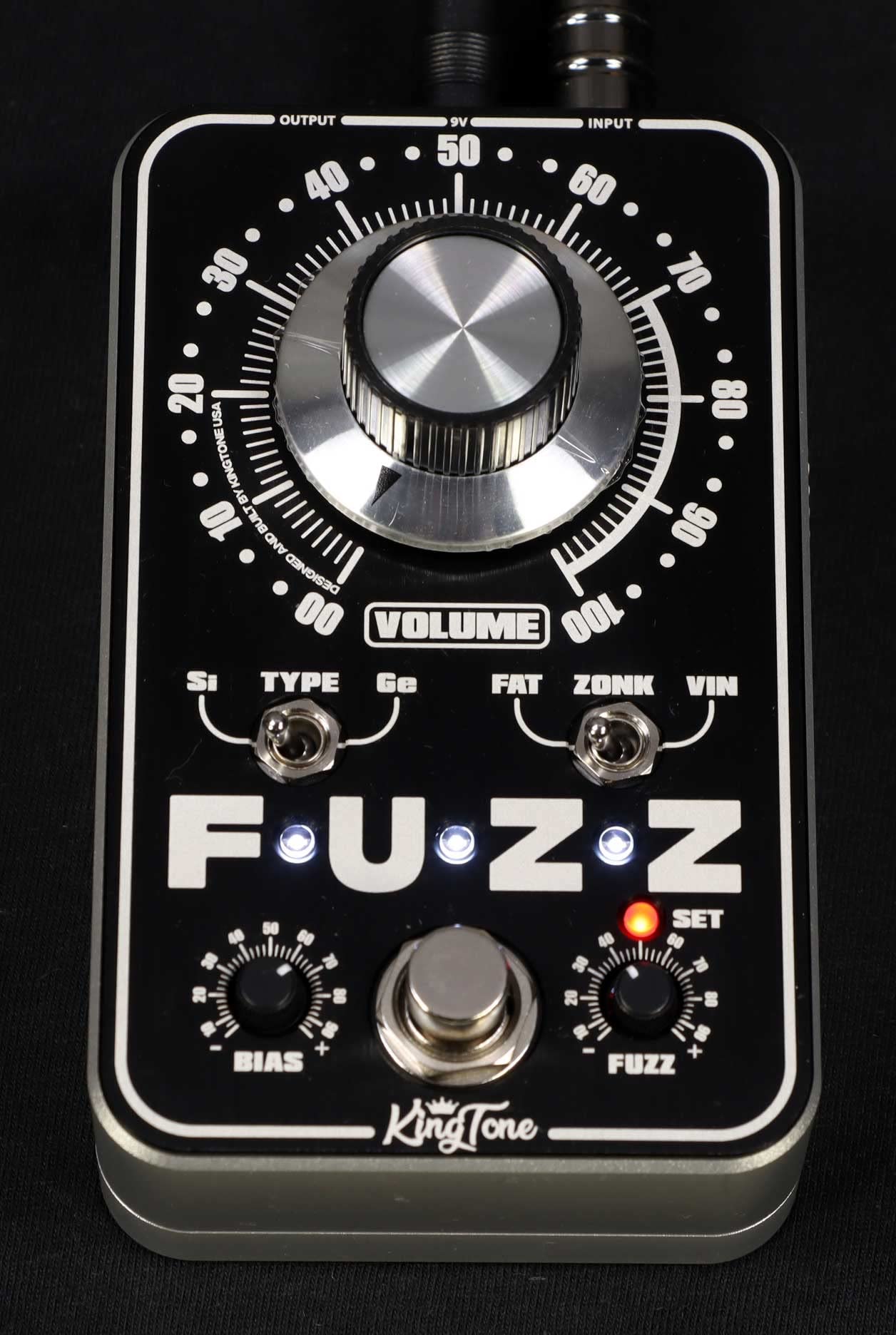 Amazon | King Tone/miniFUZZ V2 Black Panel ファズ