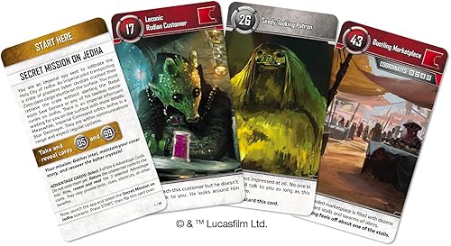 Miniatura 6 de Asmodee Star Wars ¡Desbloquea el juego de escape! Embárcate en aventuras épicas de Escape Room en una galaxia muy, muy lejana, juego cooperativo
