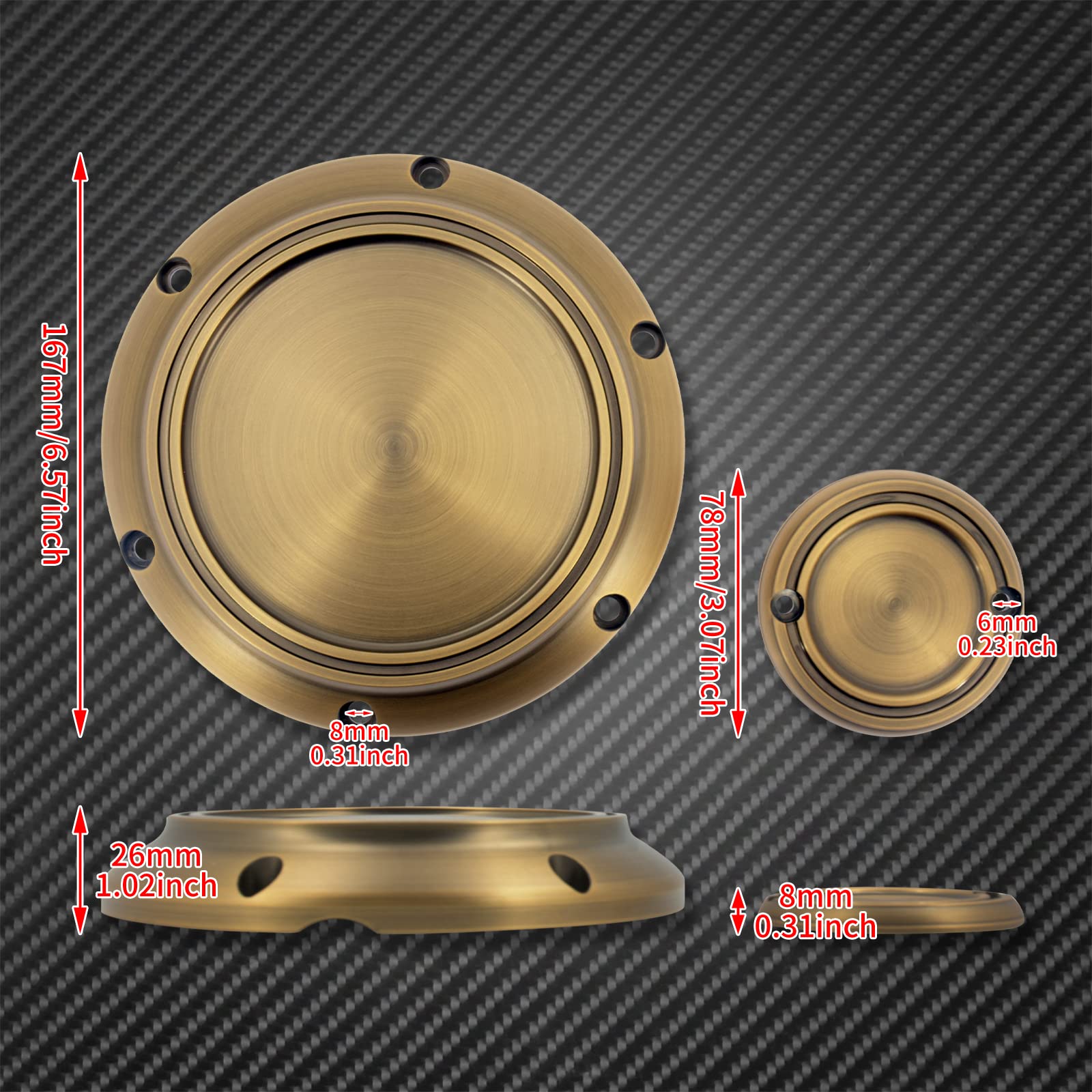 ブラス ダービーカバー ブラス ダービーカバー - Harley Davidson | アンバーピース