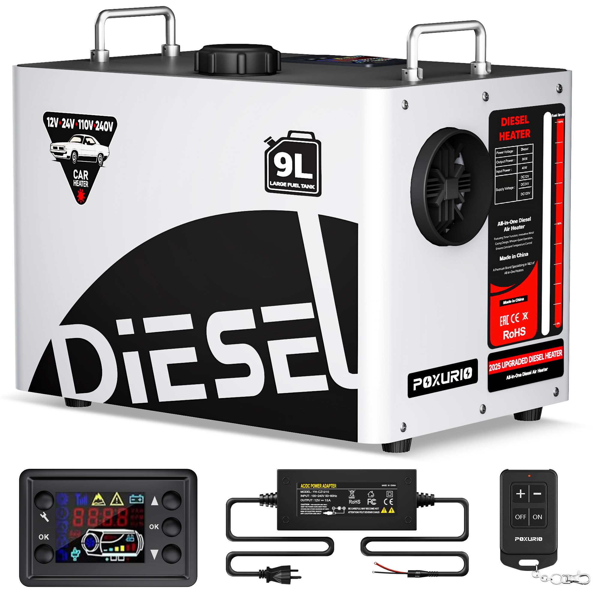 9L Large Diesel Heater