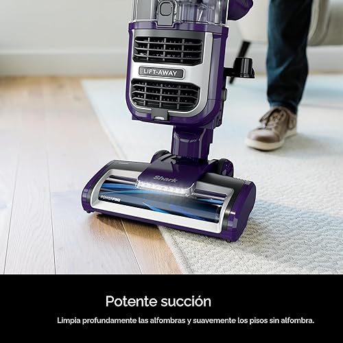 Miniatura 2 de Aspiradora vertical Lift-Away de Shark con PowerFins, cepillo autolimpiante, tecnología de sello completo antialérgeno, sin enredo de cabello, faros