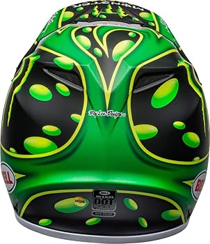 Bell Helmet MX-9 MIPS Showtime Mat Black/Green L : Amazon.de