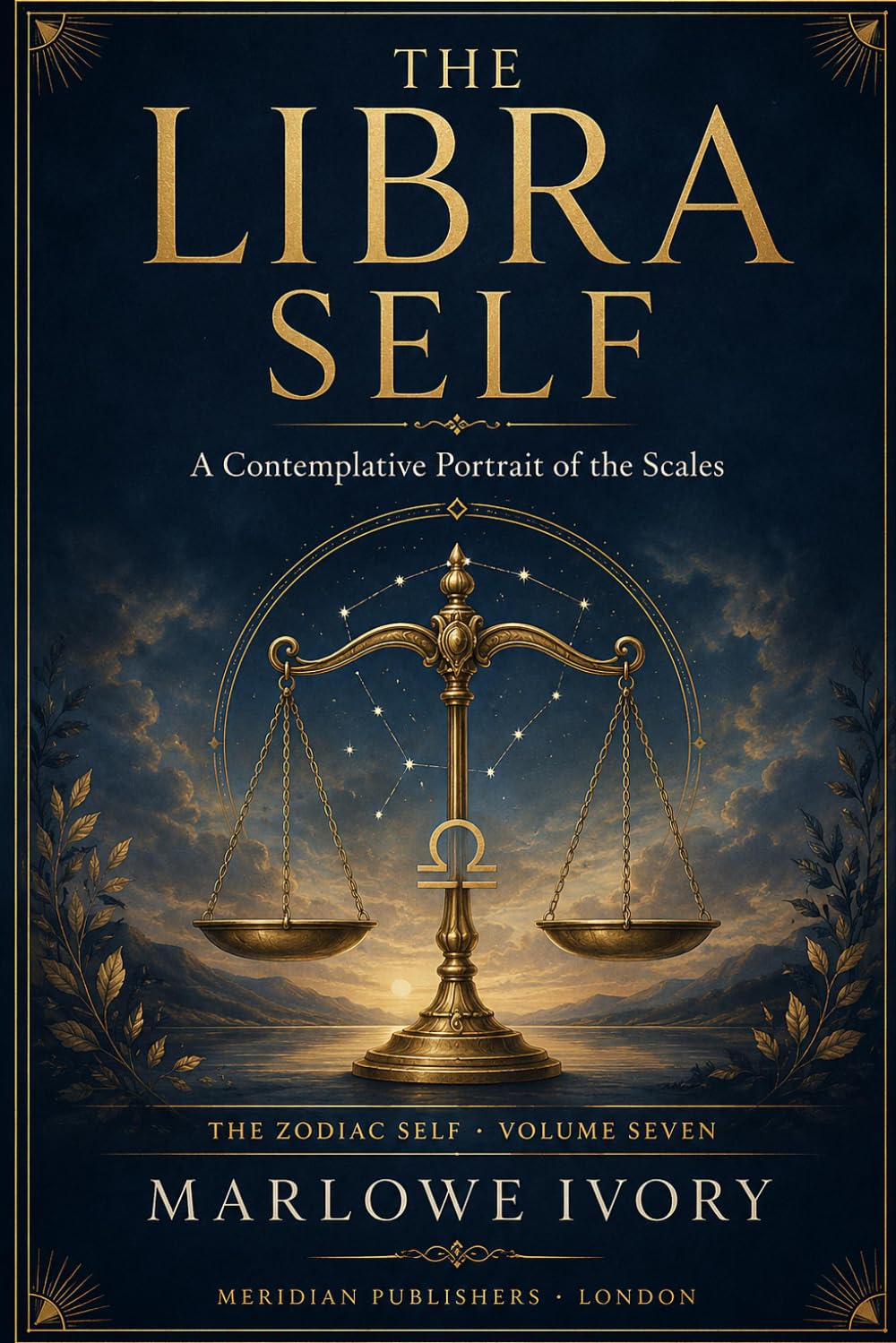 Title: The Libra Self: A Contemplative Portrait of the Scales (The Zodiac Self)
