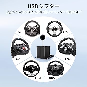 スラストマスターT300、ロジクールシフター、変換器、USBハンドブレーキ TSS Handbrake - | Thrustmaster