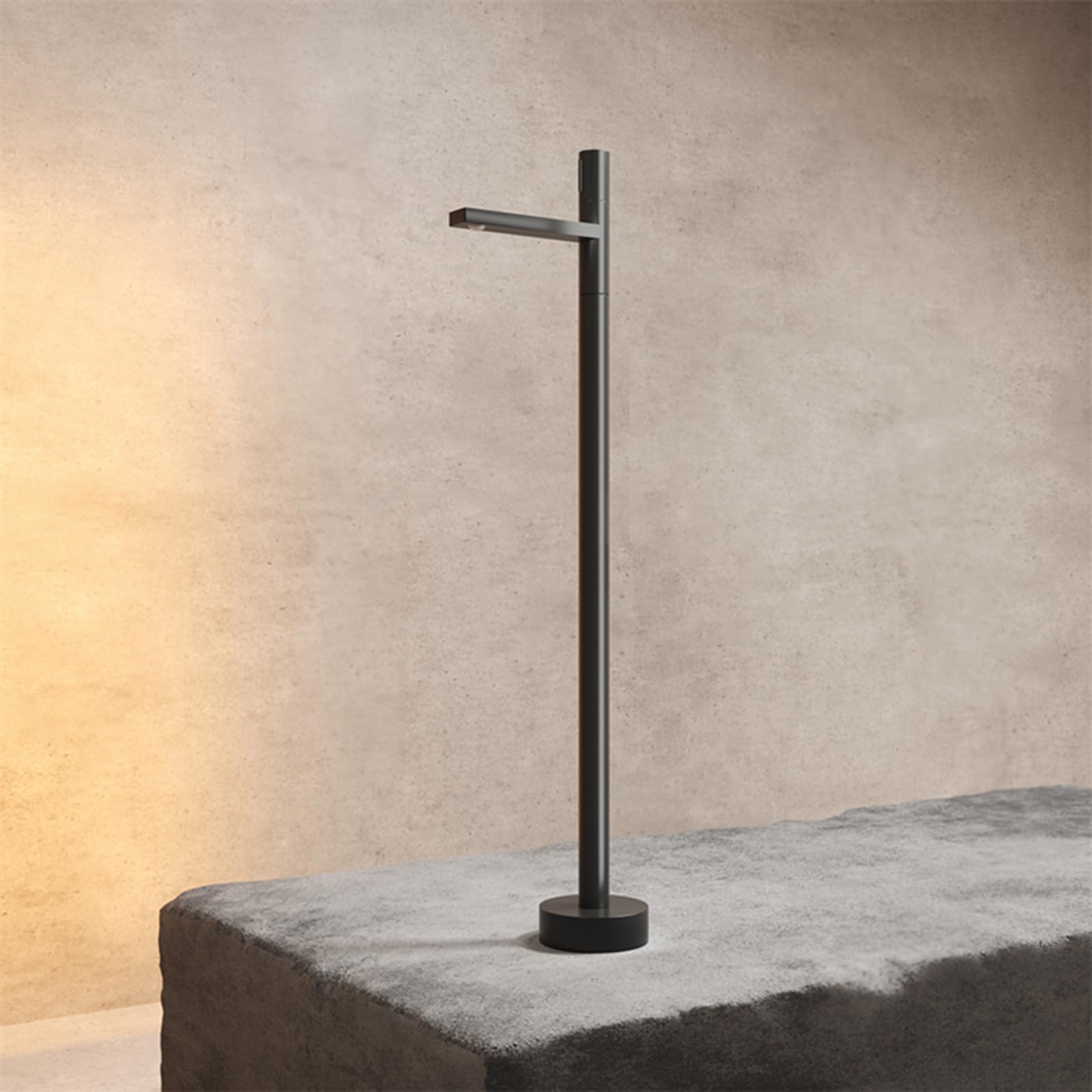 CMBSSTFC Miscelatore Rubinetteria Bagno Rubinetto Vasca da Rubinetto da Bagno Freestanding Caldo e Freddo in Ottone Miscelatore Vasca da Bagno Freestanding per Bagno Nero
