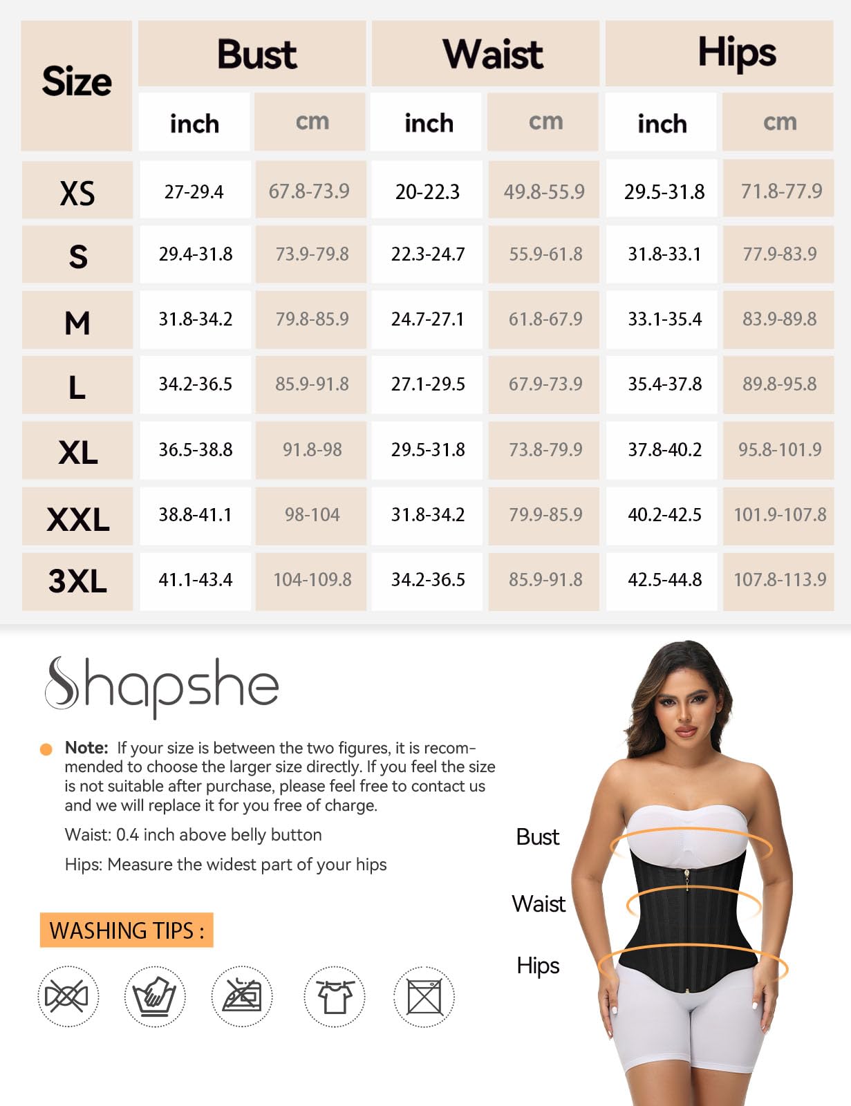 SHAPSHE Entrenador de cintura para mujer, con control de abdomen, corsé deportivo para entrenamiento, faja posparto, gimnasio