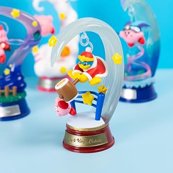 Hamee RE-Ment Blind Box - Swing Kirby Twinkle Traveler Figurine Set - 6 Pc.