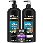 TRESemm Shampoo and Conditioner Set, Silky & Smooth + Keratin Repair Hair Mask - Anti-Frizz Hair Products with Argan Oleo Blend (3 Piece Set)