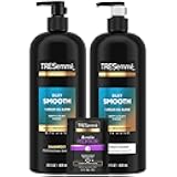 TRESemmé Shampoo and Conditioner Set, Silky & Smooth + Keratin Repair Hair Mask – Anti-Frizz Hair Products with Argan Oleo Blend (3 Piece Set)