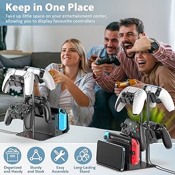 Amazon.com: OIVO Controller Organizer for Desk, Display