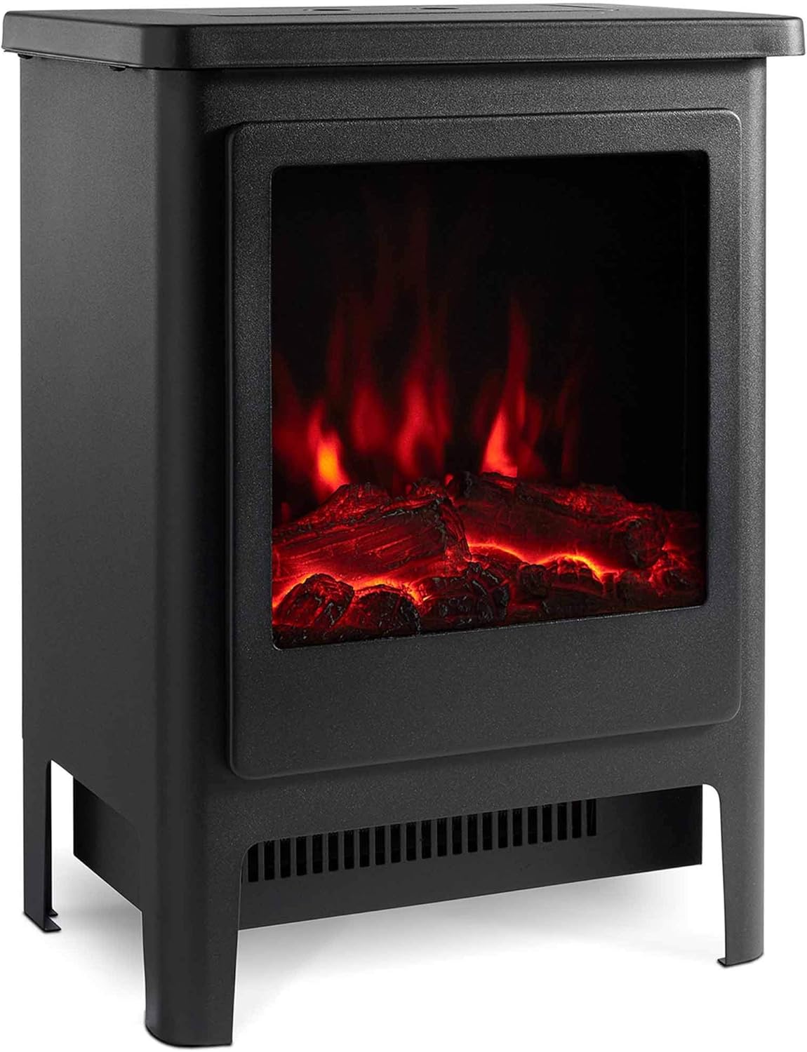 VonHaus Electric Stove Heater 1900W Contemporary Fireplace with