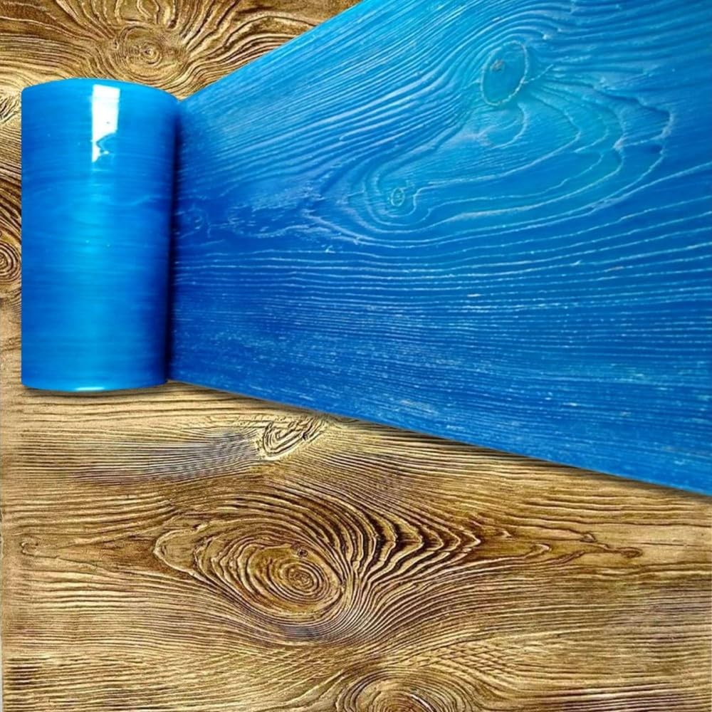 Polyurethane Mat Stamp ''Wood | 39,56'' x 9,05'' x 0,23'' Inches | 1005х230х6 mm | Сoncrete Stamp, Cement Texture Mold, Decorative Imprint Tools, Overlay wall Texture mat, Stamping kit Imprint Design