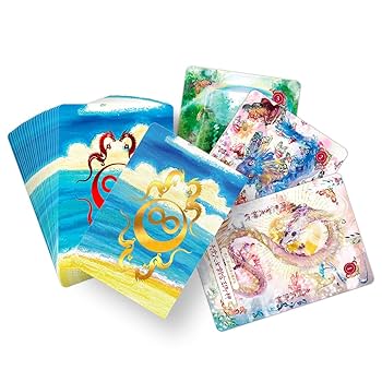 Amazon.co.jp: 琉球干支龍カード（新装版） 日本語 解説書付き