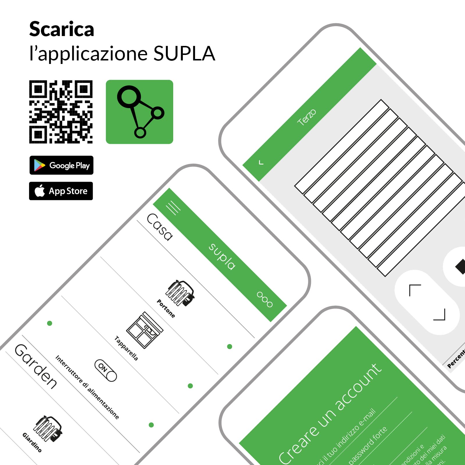 Supla Zamel - Telecomando Interruttore WiFi per Tapparelle Elettriche I Comando per Tapparella I Radiocomandato Elettrico I Automazione di Casa I Controllo Automatico I ZSW-01