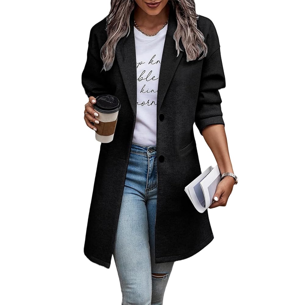 Amazon.com: Womens Pea Coats Winter 2024 Trendy Notched