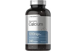 Horbäach Calcium 1200 mg with Vitamin D3: Fortified Bone Health