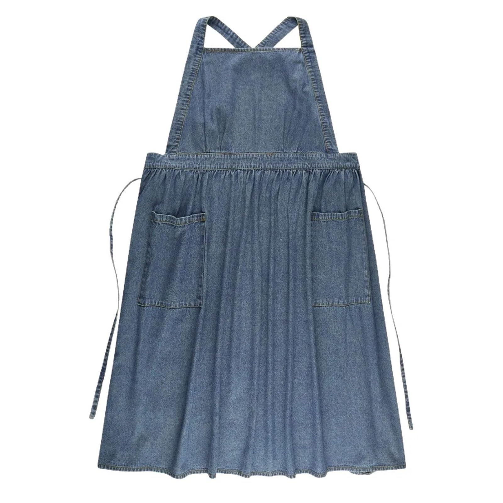 Grembiule in denim 2 pezzi per Cucinare