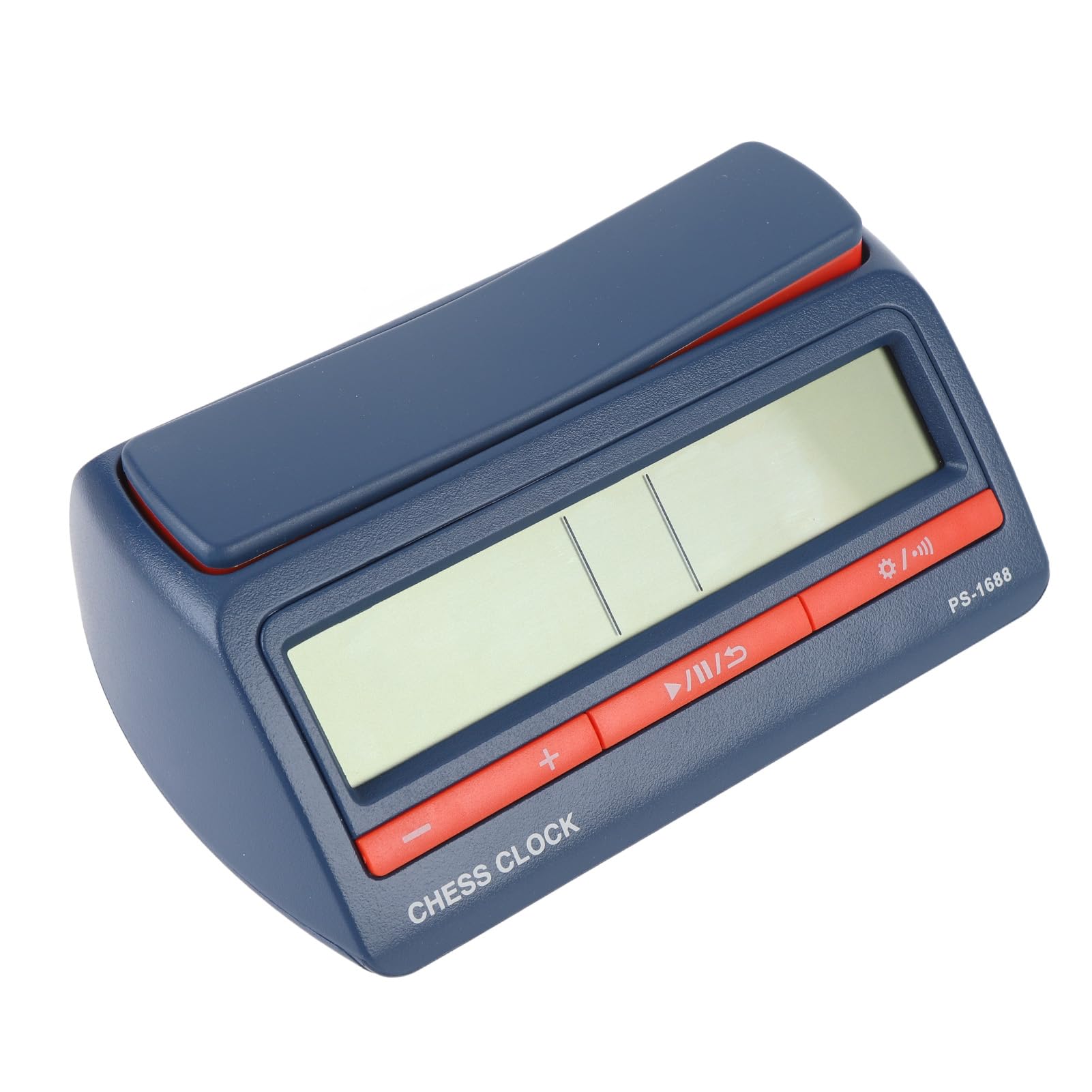 Horloge D'échecs Numérique Portable, Minuterie Professionnelle pour Jeu de Tournoi, Grand écran, Retard de Bonus, Plastique Noir, Joueurs D'échecs Chinois Go