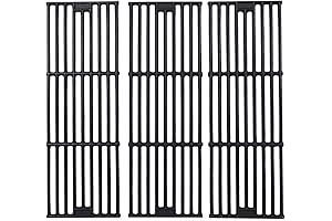 3-Pack Heavy Duty GGC Cast Iron Cooking Grates Replacements For Char-Griller Models 3001 5050 3008